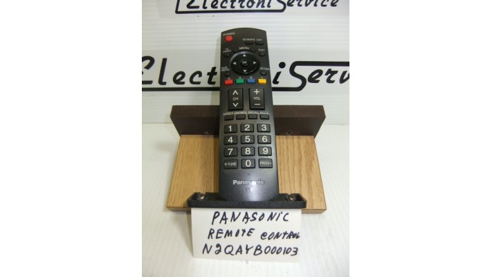 Panasonic N2QAYB000103 remote control .